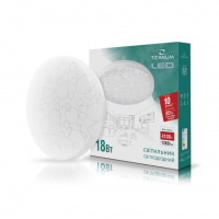 LED світильник настінно-стельовий TITANUM 18W 4100K 220V (TLCL-18C) Кільця