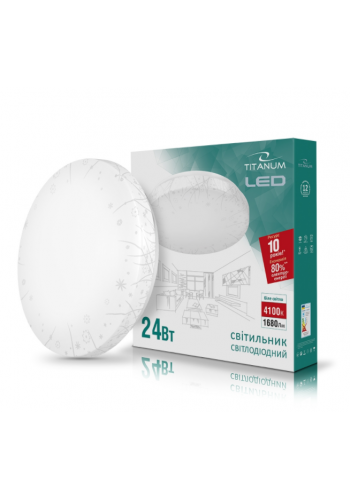LED світильник настінно-стельовий TITANUM 24W 4100K 220V (TLCL-24GR) Grass