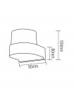 Світильник садово-парковий KING-5/S 5W 4200K чорний HOROZ ELECTRIC 076-082-0003-010