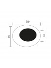 Світильник садово-парковий CLEMENT 24W 4200 K чорний HOROZ ELECTRIC 076-062-0024-010