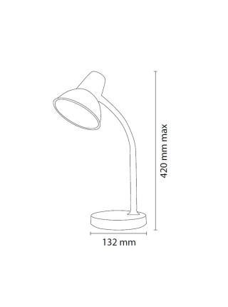 Світильник настільний LED BESTE 5W червоний HOROZ ELECTRIC 
049-037-0005-030