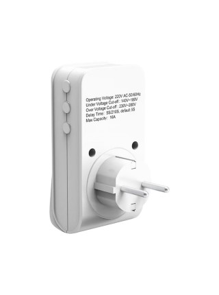 Реле напруги в розетку PROTEX-R 16А HOROZ ELECTRIC 
131-001-0001-010