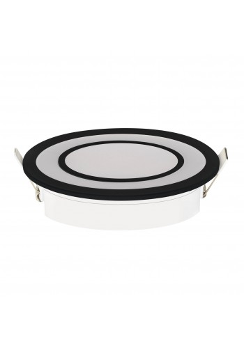 Світлодіодний світильник вбудований LED CARTER-12 12W 4200K чорний HOROZ ELECTRIC 016-072-0012-020