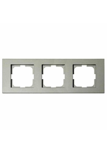 Рамка 3-на GRANO антрацит OVIVO 400-130000-227
