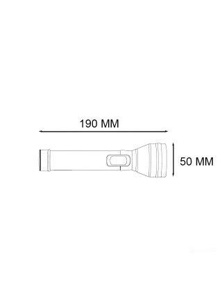 Ліхтарик ручний TORRES-2 2W HOROZ ELECTRIC 
084-046-0003-010