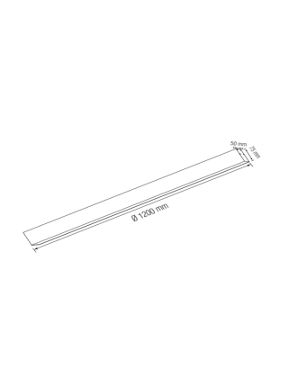 Світлодіодна люстра FORTUNE 3CCT-40 40W чорна HOROZ ELECTRIC 
019-051-1040-020