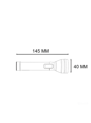 Ліхтарик ручний TORRES-1 1W HOROZ ELECTRIC 
084-046-0001-010