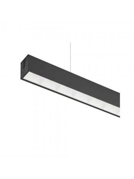 Світлодіодна люстра DESTINY 3 CCT-40 40W чорна HOROZ ELECTRIC 
019-067-1040-020