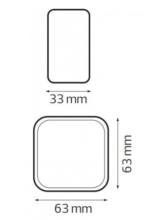 Вимикач 1-клавішний чорний EVA HOROZ ELECTRIC 
112-001-0001-020