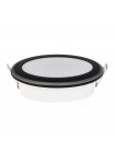 Світлодіодний світильник вбудований LED PARKER-12 12W 4200K чорний HOROZ ELECTRIC 016-071-0012-020