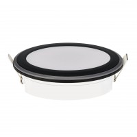 Світлодіодний світильник вбудований LED PARKER-12 12W 4200K чорний HOROZ ELECTRIC 
016-071-0012-020