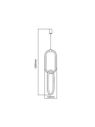 Світлодіодна люстра SANTANA 12W HOROZ ELECTRIC 
019-072-0012-020