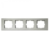Рамка 4-на GRANO антрацит OVIVO 
400-130000-228