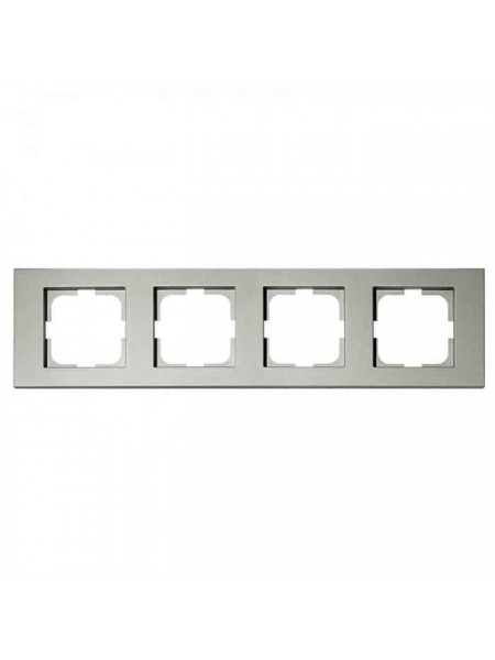 Рамка 4-на GRANO антрацит OVIVO 
400-130000-228