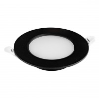 Світлодіодний світильник вбудований LED AURA-5 5W 4200K чорний HOROZ ELECTRIC 
016-068-0005-060