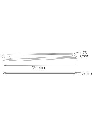 Світлодіодний світильник GAMA-80X 80W 6400K HOROZ ELECTRIC 
052-006-2150-025