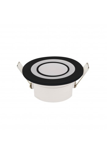 Світлодіодний світильник вбудований LED CARTER-5 5W 4200K чорний HOROZ ELECTRIC 016-072-0005-020