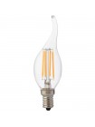 Світлодіодна лампа FILAMENT FLAME-4 4W Е14 2700К HOROZ ELECTRIC 001-014-0004-010