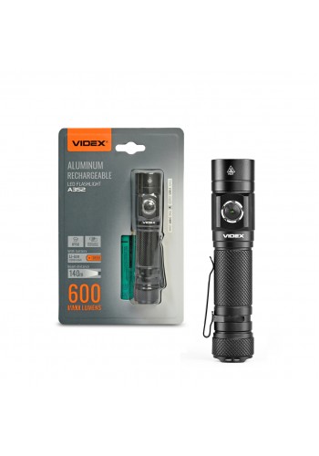 Портативний світлодіодний ліхтарик VIDEX VLF-A352 600Lm 5000K VLF-A352 - 485012