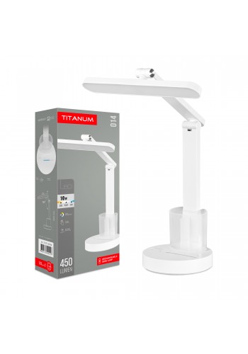 LED лампа настiльна з акумулятором TITANUM TLTF-014W 10W 3000-6000K TLTF-014W - 400127