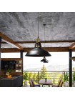 Підвіс Hopfen Cap Loft 1x40 Вт E27 чорний