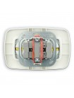 Розетка подвійна з заземленням срібло ELA HOROZ ELECTRIC 112-007-0008-020