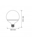 Світлодіодна лампа GLOBE-20 20W E27 3000К HOROZ ELECTRIC 001-020-0020-051