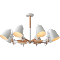 Світильник HOPFEN LOFT LTR 8 WH (E27, max 8 x 40W)