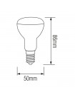 Світлодіодна лампа REFLED-6 6W E14 4200К R50 HOROZ ELECTRIC 001-040-0006-031