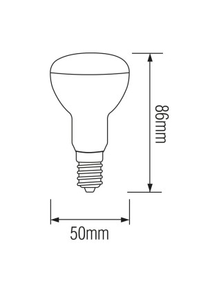 Світлодіодна лампа REFLED-6 6W E14 4200К R50 HOROZ ELECTRIC 
001-040-0006-031