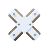 З’єднувач шинопровода Х-образний 220-240V білий HOROZ ELECTRIC 
096-001-0003-011