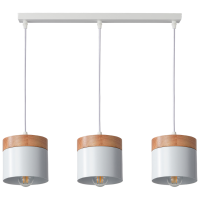 Світильник HOPFEN LOFT ZN 3 PD WH (E27, max 3 x 40W)