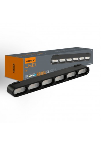 Світильник МАГНІТНИЙ трековий VIDEX LD16B 11W 4000K 48V Black VL-TRMS-LD16B - 485746