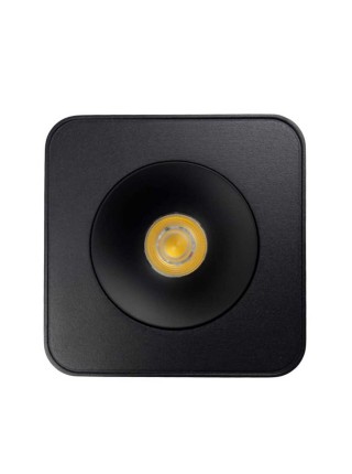 Світильник точковий накладний SIDNEY-S 10W 4000K IP20 квадрат чорний Violux ( 330451 )