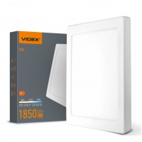 LED світильник квадратний VIDEX DL6S 18W 3000K-4000K-6500K White VL-DL6S-18CW - 487948