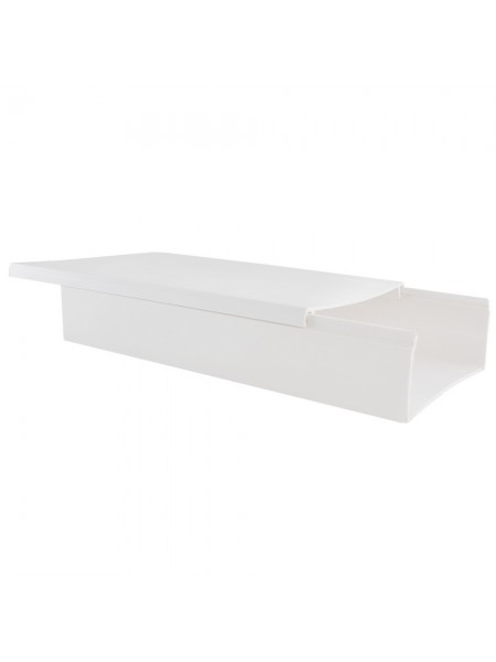 Короб пластиковий СКІМ 60x40x2000 білий ( С2110120 )