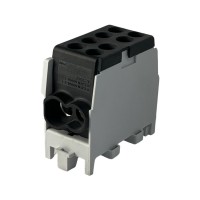 Клемний блок FJ-25/16.1BL 100A чорний Промфактор ( FJ25161BL )