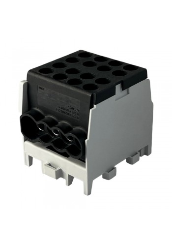 Клемний блок FJ-25/16.3BL 100A чорний Промфактор ( FJ25163BL )