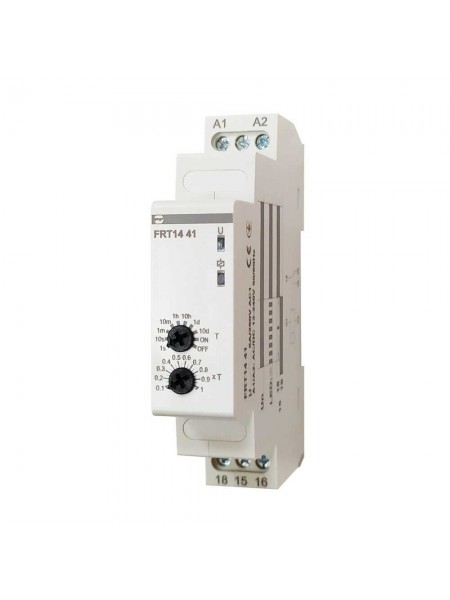 Реле затримки включення FRT14 41 12-240V AC/DC Промфактор ( FRT14 41 )