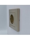 Розетка ELBI ZENA Silverline титан 1-на з заземленням без рамки ( 609-011400-217 )