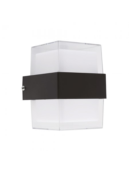 Світильник фасадний Violux ZEBRA-S 10W 4200K 750Lm ІР44 чорний ( 500450 )