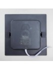 Світильник LED даунлайт Violux FRAME 12W 4200K квадрат IP20 чорний ( 121192 )