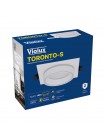 Світильник точковий Violux TORONTO-S GX53 IP20 білий ( 131010 )