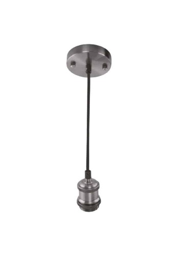 Світильник підвісний TESLA Е27 хром HOROZ ELECTRIC 021-003-0001-040