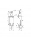 Вимикач кінцевий Промфактор M8112 ІР65 ( FLS15M8112P65 )