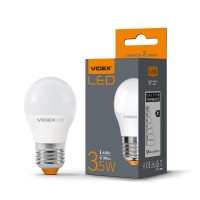LED лампа VIDEX  G45e 3.5W E27 4100K VL-G45e-35274 - 292526