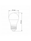 LED лампа VIDEX G45e 3.5W E27 4100K VL-G45e-35274 - 292526