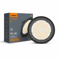 LED світильник висотний ХайБей VIDEX 100W 5000K 18000Lm Чорний VL-HB01-1005B - 484633