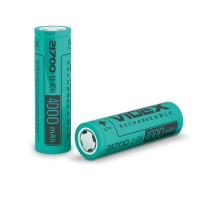 Акумулятор Videx Li-ion 21700 (без захисту) 4000mAh bulk/1шт 21700/4000/1B - 009672
