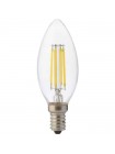 Світлодіодна лампа FILAMENT CANDLE-4 4W Е14 4200К HOROZ ELECTRIC 001-013-0004-030